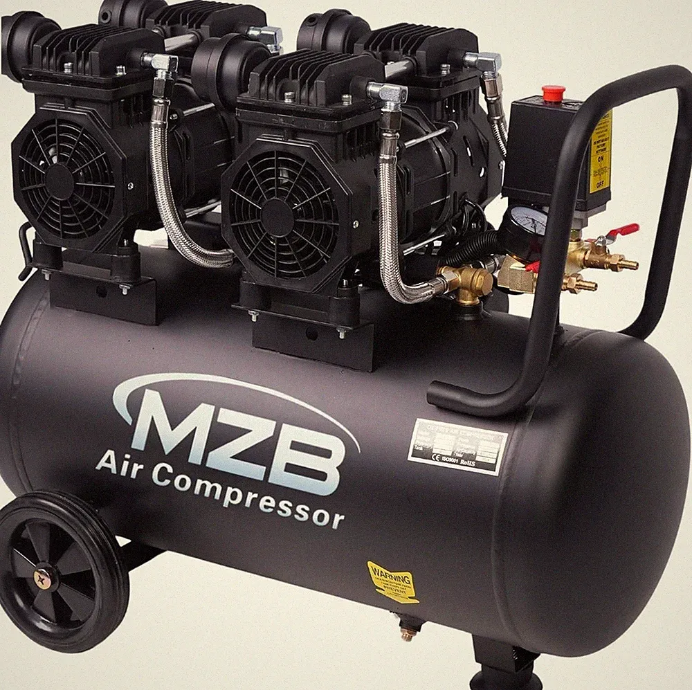 13.2 Gallon Ultra Quiet Air Compressor 2.2KW,3PH Steel Tanks 70dB Noise Level