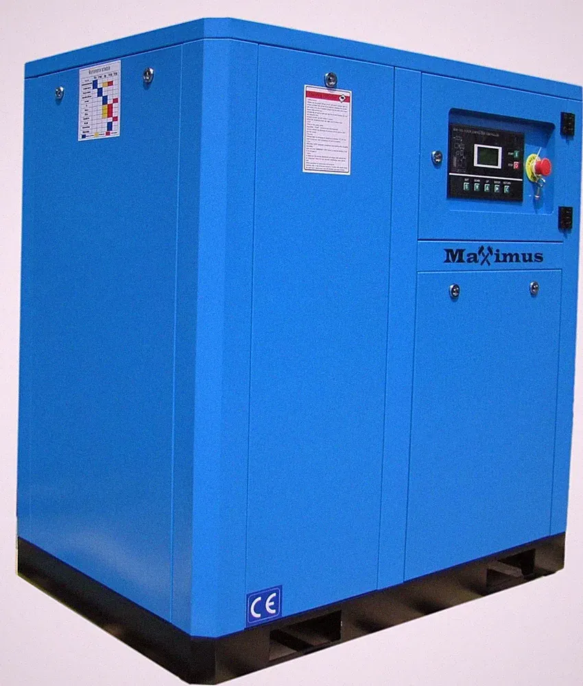 2025 Maximus 15 HP 63 CFM Direct Drive Rotary Screw Air Compressor 230V 3 Phase