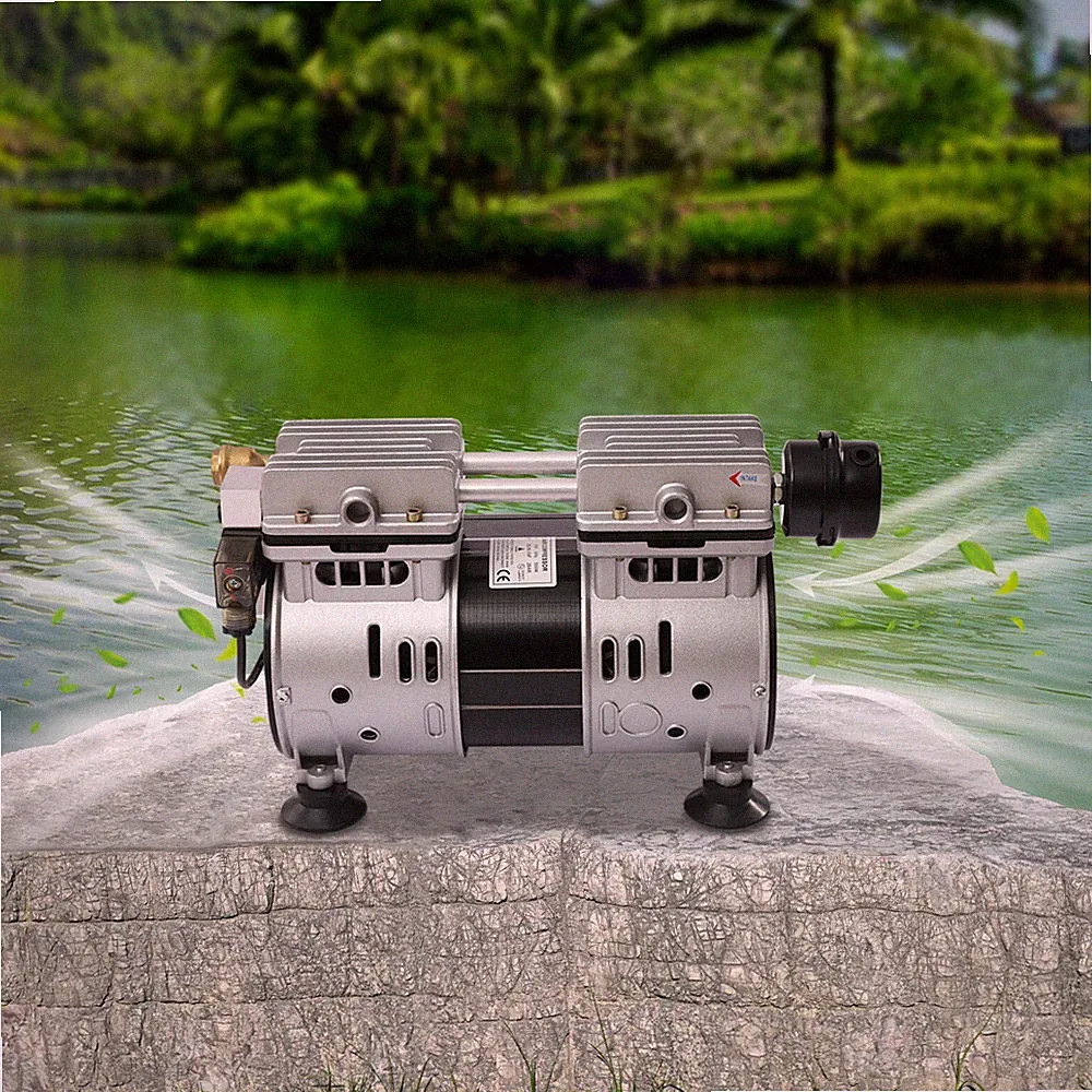 3/4hp Oil-free air Compressor 85l/min For Pond & Lake Aeration System 110v