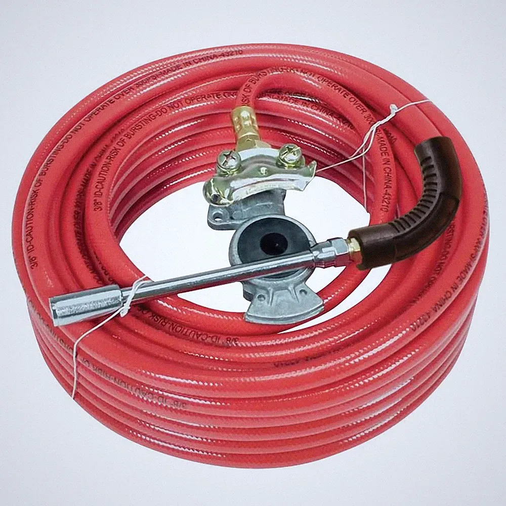 57450GH 3/8 Inch x 50 Ft PVC GladHand Air Hose Heavy Duty Pneumatic Tube