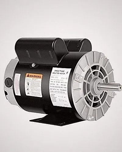 5HP Air Compressor Motor 3450RPM 230V 56 Frame CCW ODP Electric
