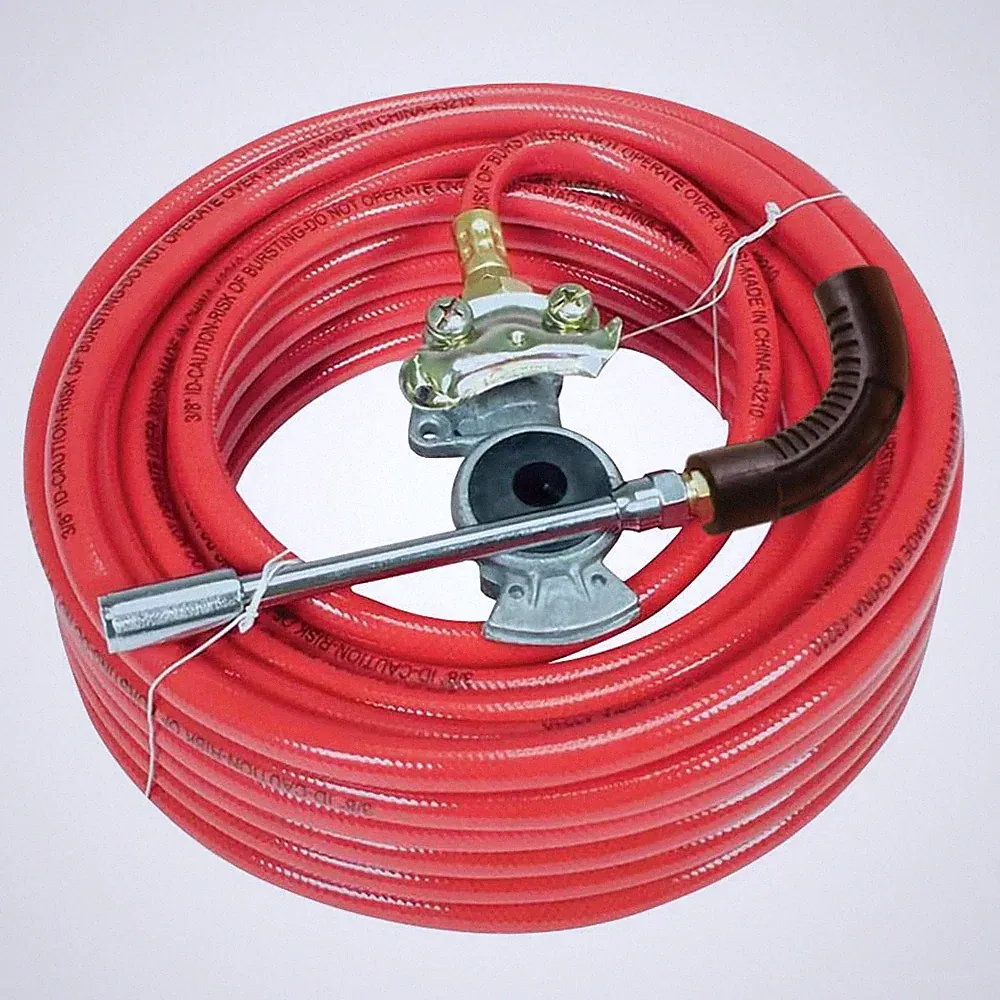 Amflo 574-50GH 3/8" x 50' PVC Glad-Hand Air Hose