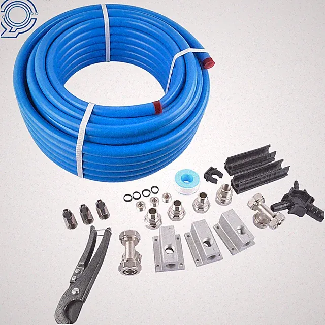 Compressed Air Shop Piping Master Kit for M7500 3/4 Inch Tubing 100 FT 3 Outlets