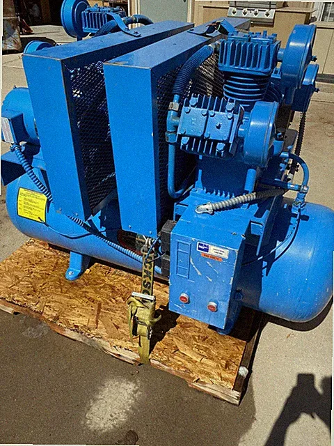 Iron Horse 80 Gallon Air Compressor W/ Baldor 3HP & A.O. Smith 3 HP Motors