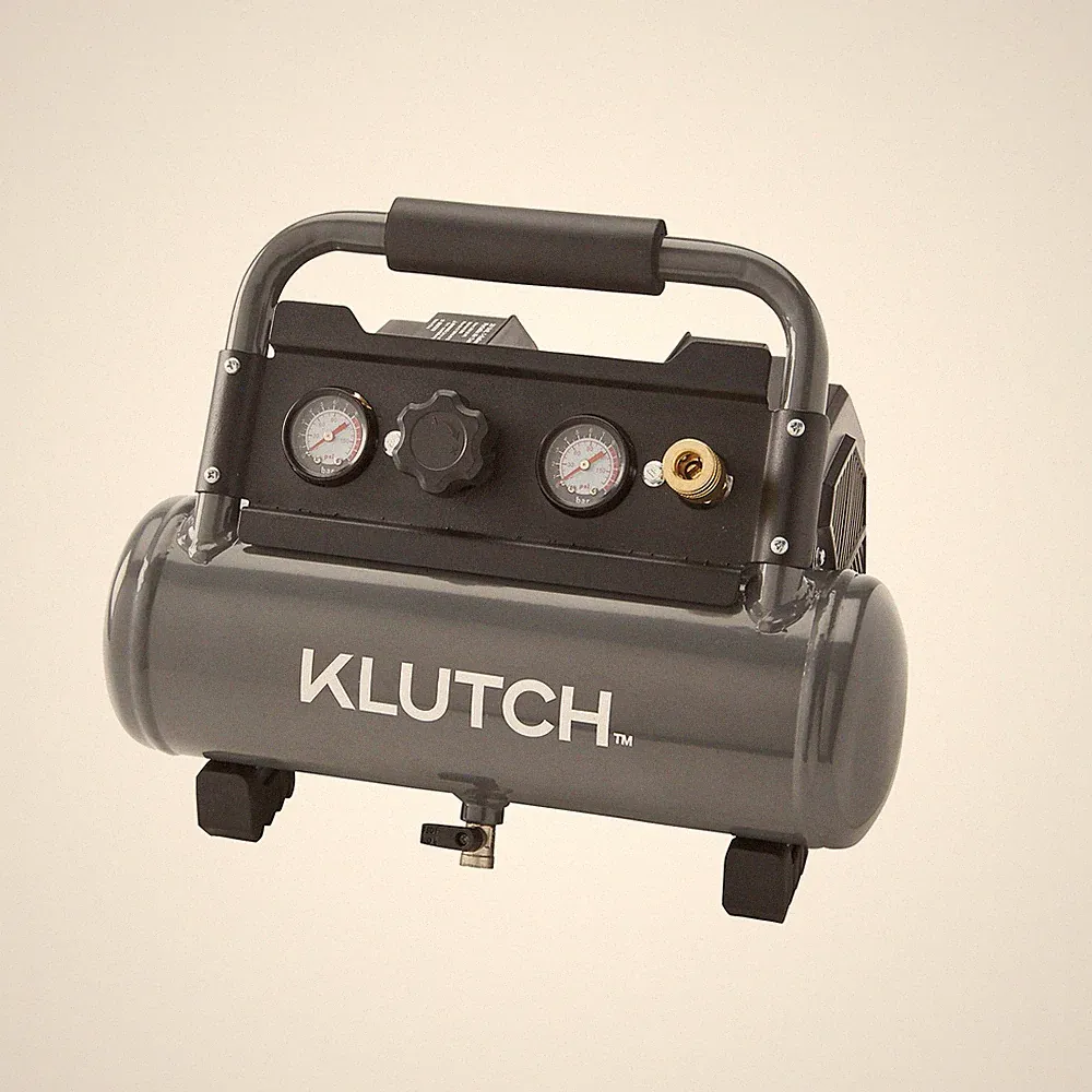 Klutch Portable Air Compressor, KLiQ 20V, 1 Gallon, 115 PSI, Cordless, Bare Tool