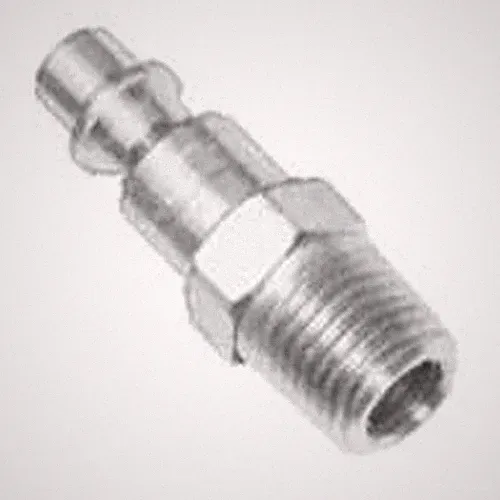 NEW PLEWS TRU-FLATE 12-526 AIR LINE COMPRESSOR 3/8" MALE NIPPLE HOSE FITTING