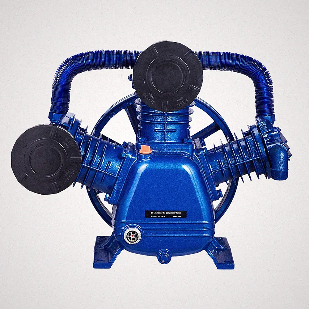 Uimoso Air Compressor Pump Head 10HP 17.5CFM @90PSI 3-Cylinder Piston Pump Head